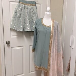 New Pakistani Indian designer shalwar kameez:#43